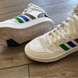 Size 7 - Adidas Hoop 3.0 Mid Sneakers